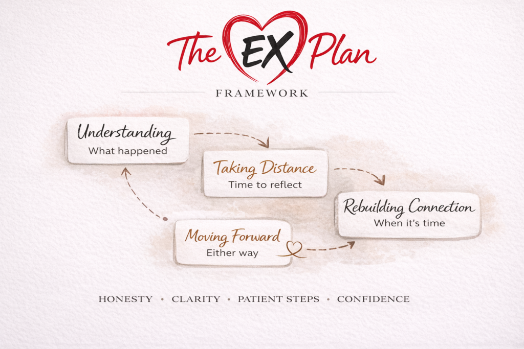 Get your ex back framework with the ex plan
